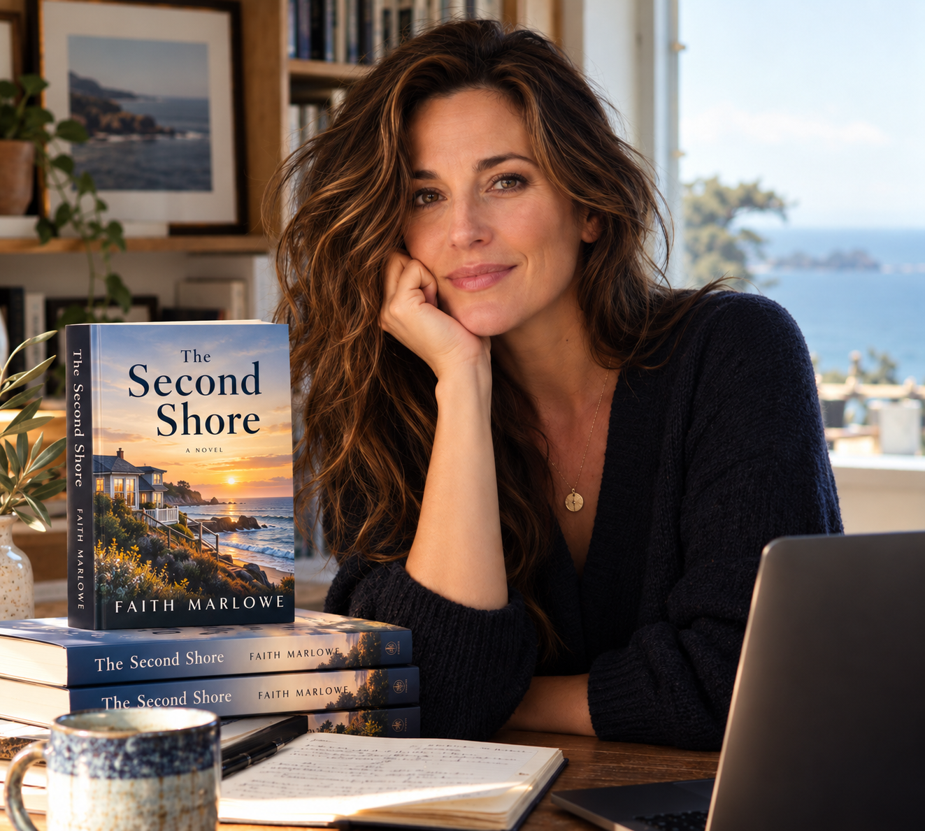 Faith Marlowe, author of The Second Shore